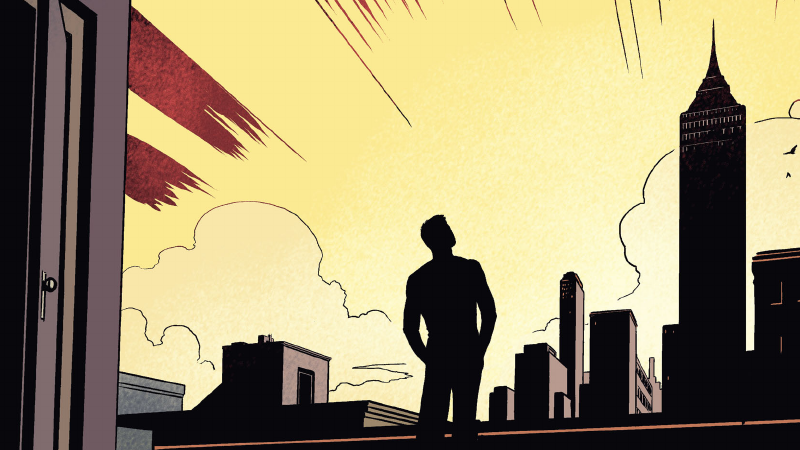 Illustration for article titled The First Time Superman Flew Into Space Was Delightful and Emotional